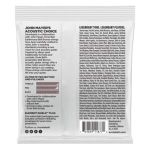 Ernie Ball 2346 Earthwood Bell Bronze Acoustic Medium Light 12-54