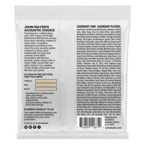 Ernie Ball 2350 Earthwood Bell Bronze Acoustic Extra Light 10-50