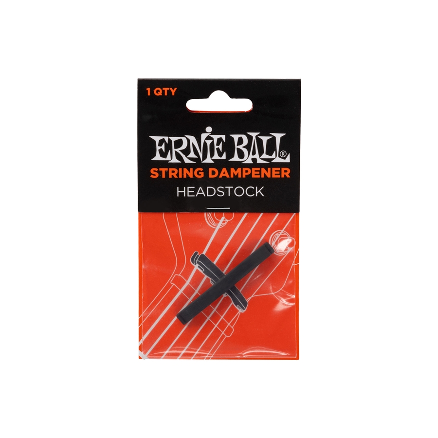 Ernie Ball 9640 String Dampener Guitar Headstock
