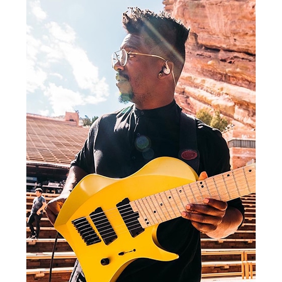 Fishman Fluence Tosin Abasi Black Plastic set/2 8 Corde