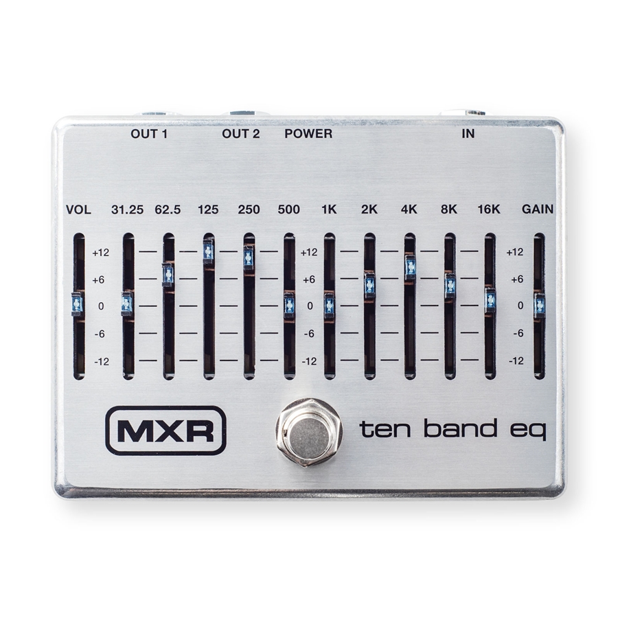 Mxr M108S Ten Band Graphic EQ