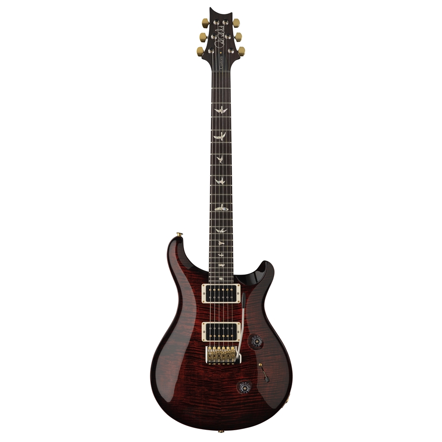 Prs Custom 24 Pattern Thin 10-Top Fire Smokeburst