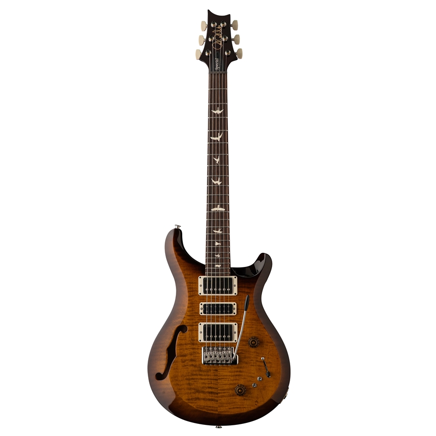 Prs S2 Special Semi-Hollow Black Amber