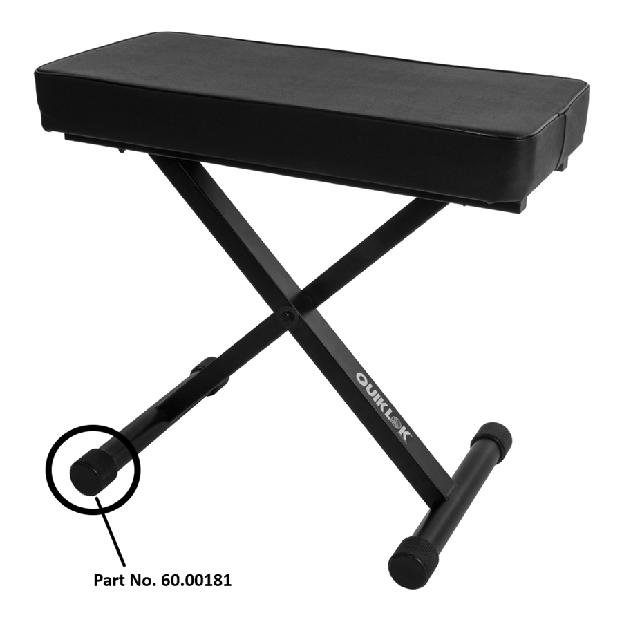 Quik Lok GMPL/021 Tappo in Gomma D40 mm BX/718