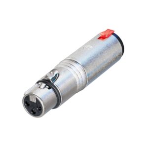 Quik Lok Neutrik NA3FJ XLR Femmina/Presa Jack TRS Stereo 6.3