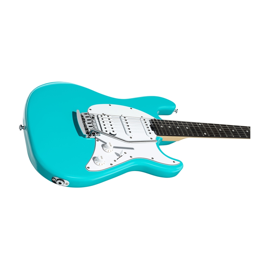 Sterling by MusicMan Cutlass CT20 HSS Electric Blue