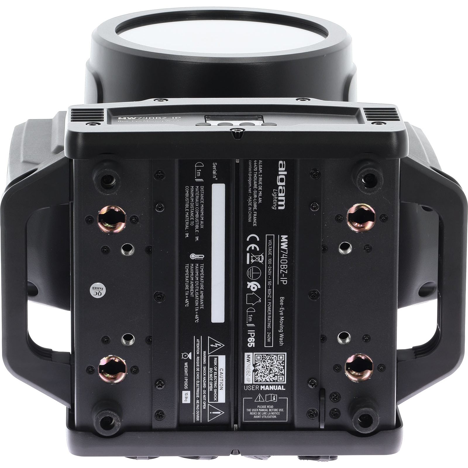 Algam Lighting MW740BZ-IP Testa Mobile Wash Led 7x40W RGBW - IP65