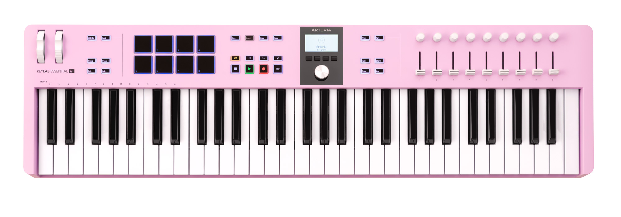 Arturia KeyLAB Essential 61 3 RoseQuartz