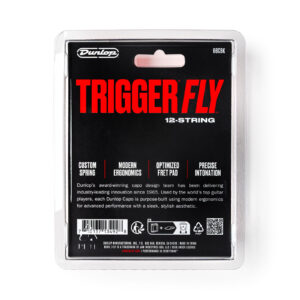 Dunlop 66CBK Trigger Fly Capo 12 String Black