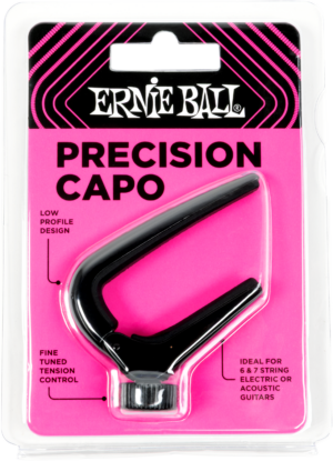 Ernie Ball 9631 Precision Capo Black