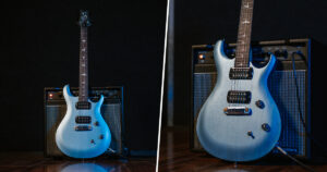 Prs SE CE 24 Standard Satin Stoptail Ice Blue Metallic