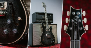 Prs SE Hollowbody Standard Piezo Dog Hair Smokeburst 2025