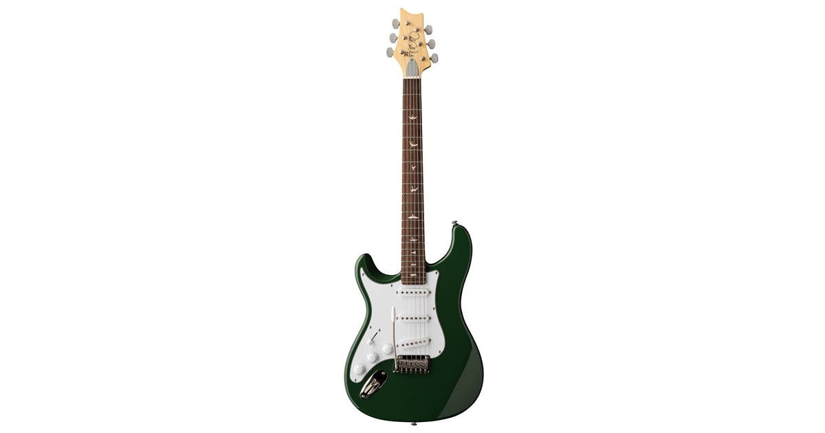 Prs SE Silver Sky Lefty Rosewood Laurel Green