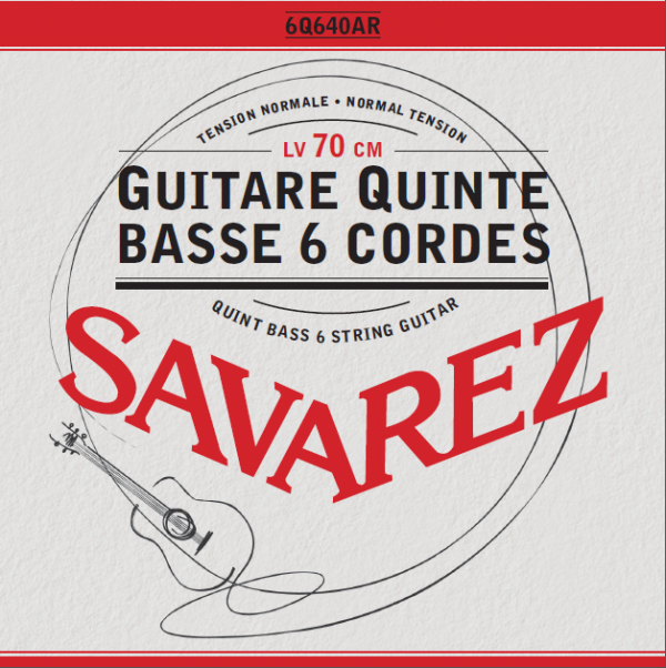Savarez 6Q640AR Set Quint Bass Guitar Lv. 70 cm