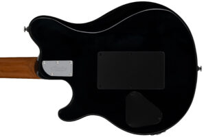 Sterling by MusicMan AX50 Quilted Maple Yucatan Blue