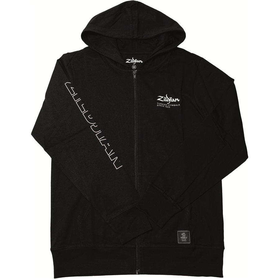 Zildjian ZAHD0091 Zip Hoodie Black Small