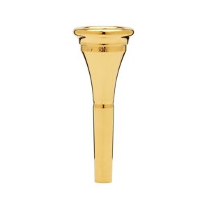 Denis Wick Bocchino Corno Francese narrow rim CLASSIC Gold Plated 4885-7N
