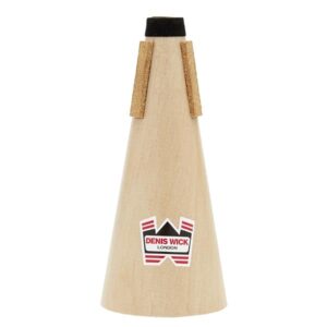 Denis Wick Sordina per tromba o cornetta dritta in legno 5551