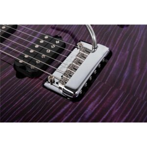 Music Man JP15 Purple Nebula Flame Top