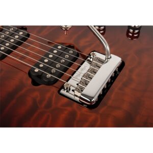 Music Man JP15 Tiger Eye Quilt Top