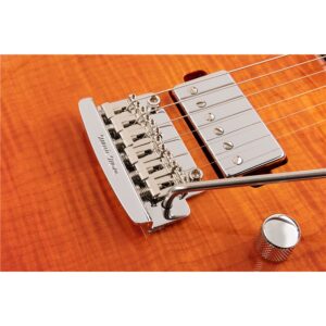 Music Man Luke 3 BFR HH Cherry Burst Flame Tastiera Palissandro