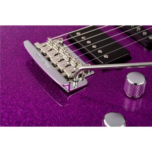 Music Man Luke 3 HSS Fuschia Sparkle Tastiera Palissandro