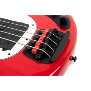 Music Man StingRay Tim Commerford Active Caliper Red