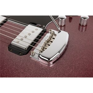 Music Man Valentine Trem Maroon Sparkle Burst