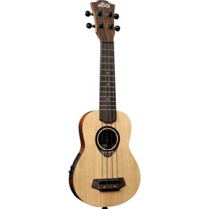 Lag BABYTKU150SE Ukulele Baby Soprano Arched Back EQ