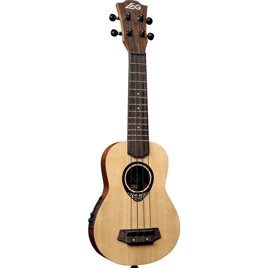 Lag BABYTKU150SE Ukulele Baby Soprano Arched Back EQ
