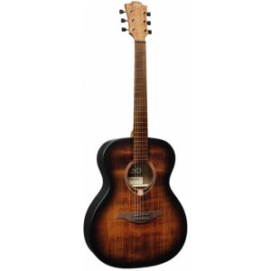 Lag T70A-B&B Chitarra Acustica Auditorium Black & Brown