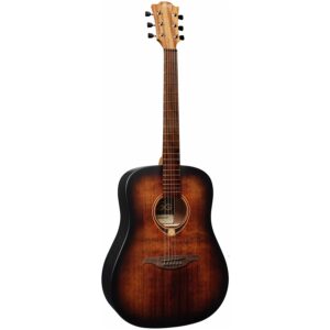 Lag T70D-B&B Chitarra Acustica Dreadnought Black & Brown
