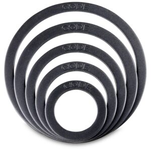 Code PORT HOLES Anello di rinforzo da 4' Nero - PRTHLBL41