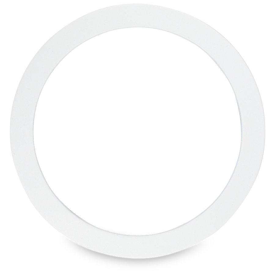 Code PORT HOLES Anello di rinforzo da 5' Bianco - PRTHLWH51