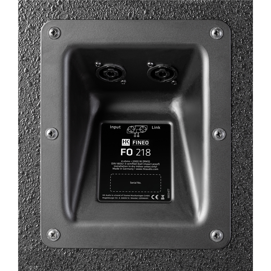 HK Audio Fineo FO S218 Nero