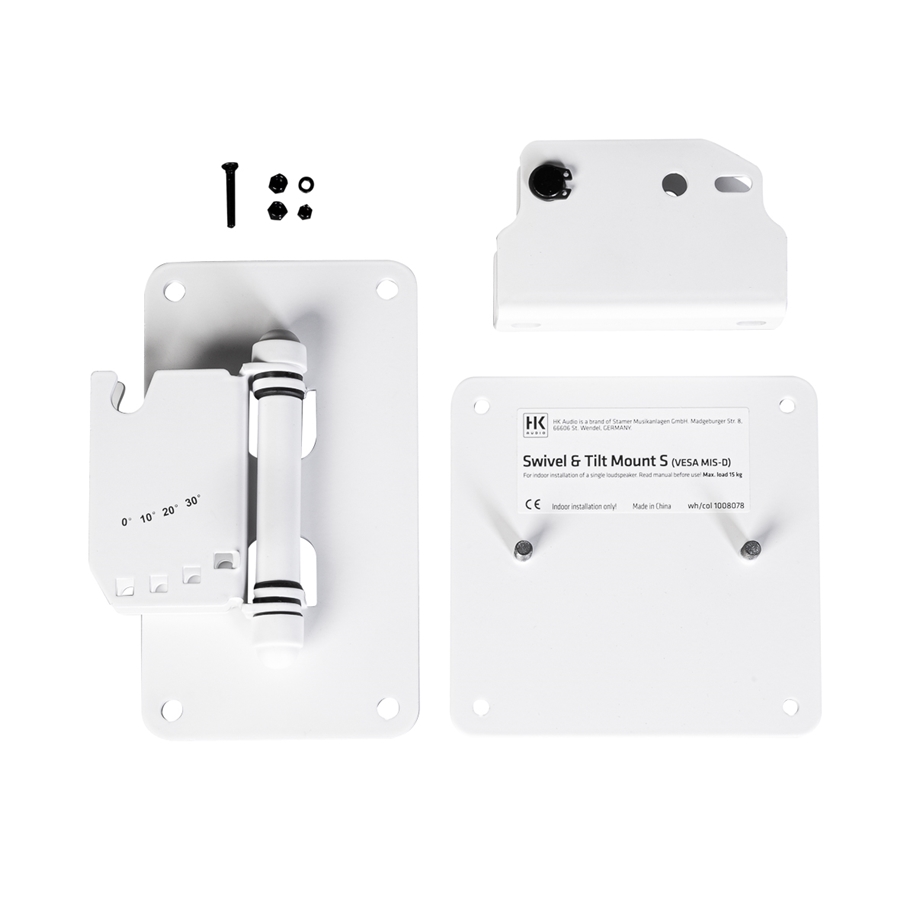 HK Audio Fineo Swivel and tilt mount S Bianco/RAL