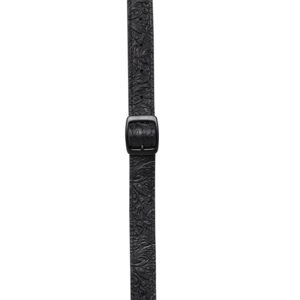 Levy's M11BGVDX-BLK Tracolla in pelle goffrata e retro in pecora Black 2'