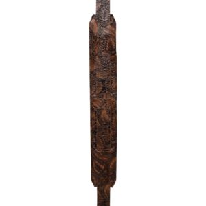 Levy's M11BGVDX-BRN Tracolla in pelle goffrata e retro in pecora Brown 2'