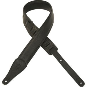 Levy's M17CG-BLK Tracolla in pelle Black 2 1/4'
