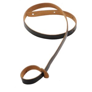 Levy's M19-BLK Tracolla per mandolino in pelle Black 3/4'