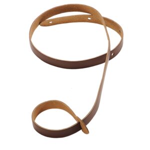 Levy's M19-BRN Tracolla per mandolino in pelle Brown 3/4'