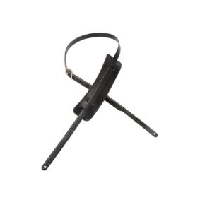 Levy's M25-BLK Tracolla Vintage-Style in pelle conciata al vegetale Black 5/8'