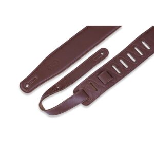 Levy's M26GF-BRN Tracolla in pelle imbottita Brown 2 1/2'
