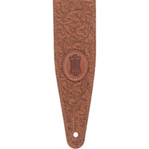 Levy's M317FCL-BRN Tracolla in pelle fiorentina Brown 2 1/2'