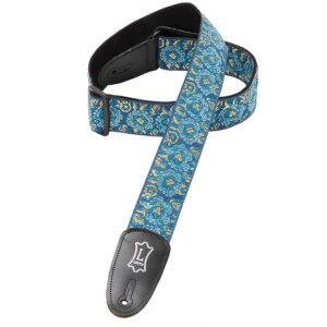Levy's M8AS-BLU Tracolla in jacquard Blue con retro in polipropilene 2'