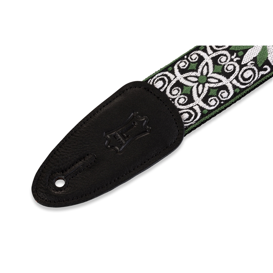 Levy's M8HT-11 Tracolla in tessuto Floral Green and White 2'