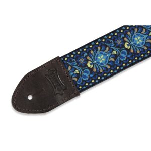 Levy's M8HTV-04 Tracolla in jacquard Blue 2'