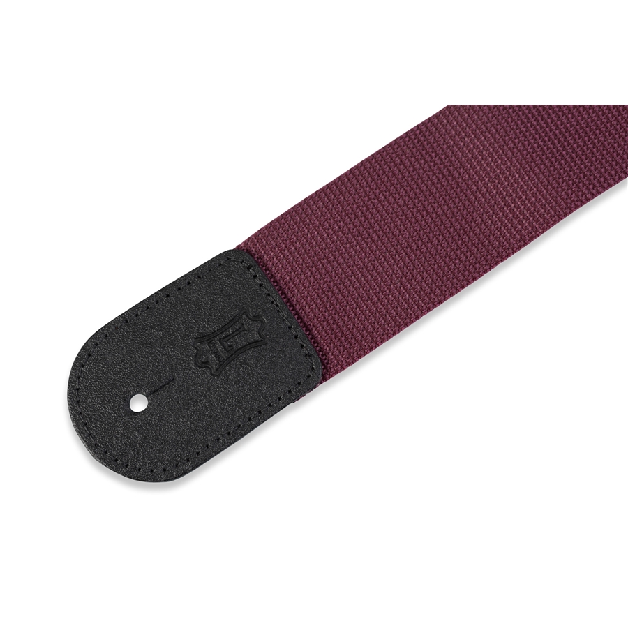 Levy's M8POLY-BRG Tracolla in polipropilene Burgundy 2'