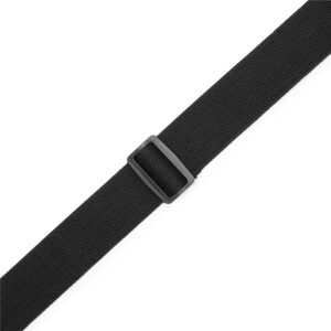 Levy's MC2PH-BLK Tracolla con porta plettri in cotone Black 2'