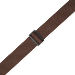 Levy's MC2PH-BRN Tracolla con porta plettri in cotone Brown 2'